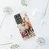 Christmas Fox in a Wreath of Red Berries - Impact Resistant Phone Case